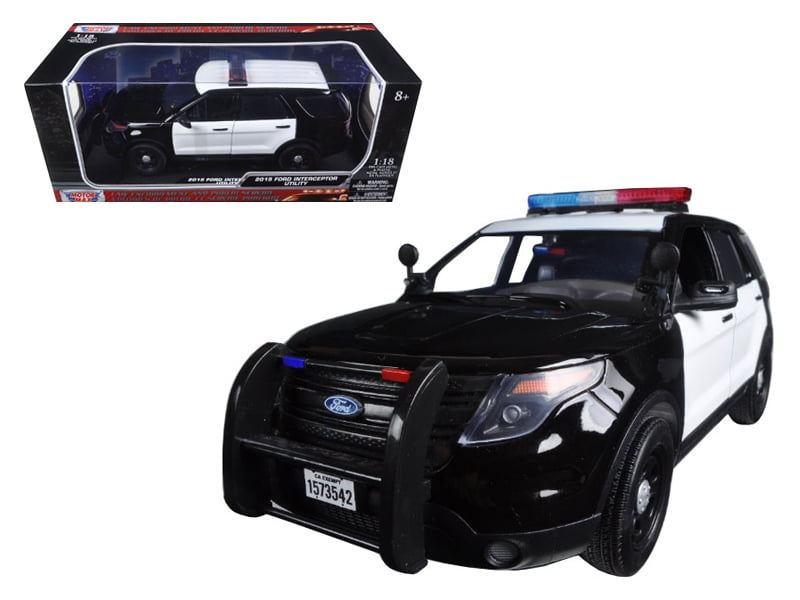 Do It Yourself 1/18 Flashing LED Police Lightbar Kit for MOTORMAX Brand Models 