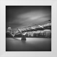 thumbnail image 1 of Thabet, Ahmed 26x26 White Modern Wood Framed Museum Art Print Titled - Millennium bridge, 1 of 4