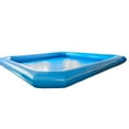 thumbnail image 3 of Inflatable Swimming Pool for Water Walking Ball with Blower 10*10*0.65m Blue, 3 of 8