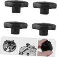 thumbnail image 4 of 4 pcs Pressure Cooker Lid Knobs Black Plastic Explosion-Proof Handle Pot and Pan Kitchen Accessories Easy to Install, 4 of 4