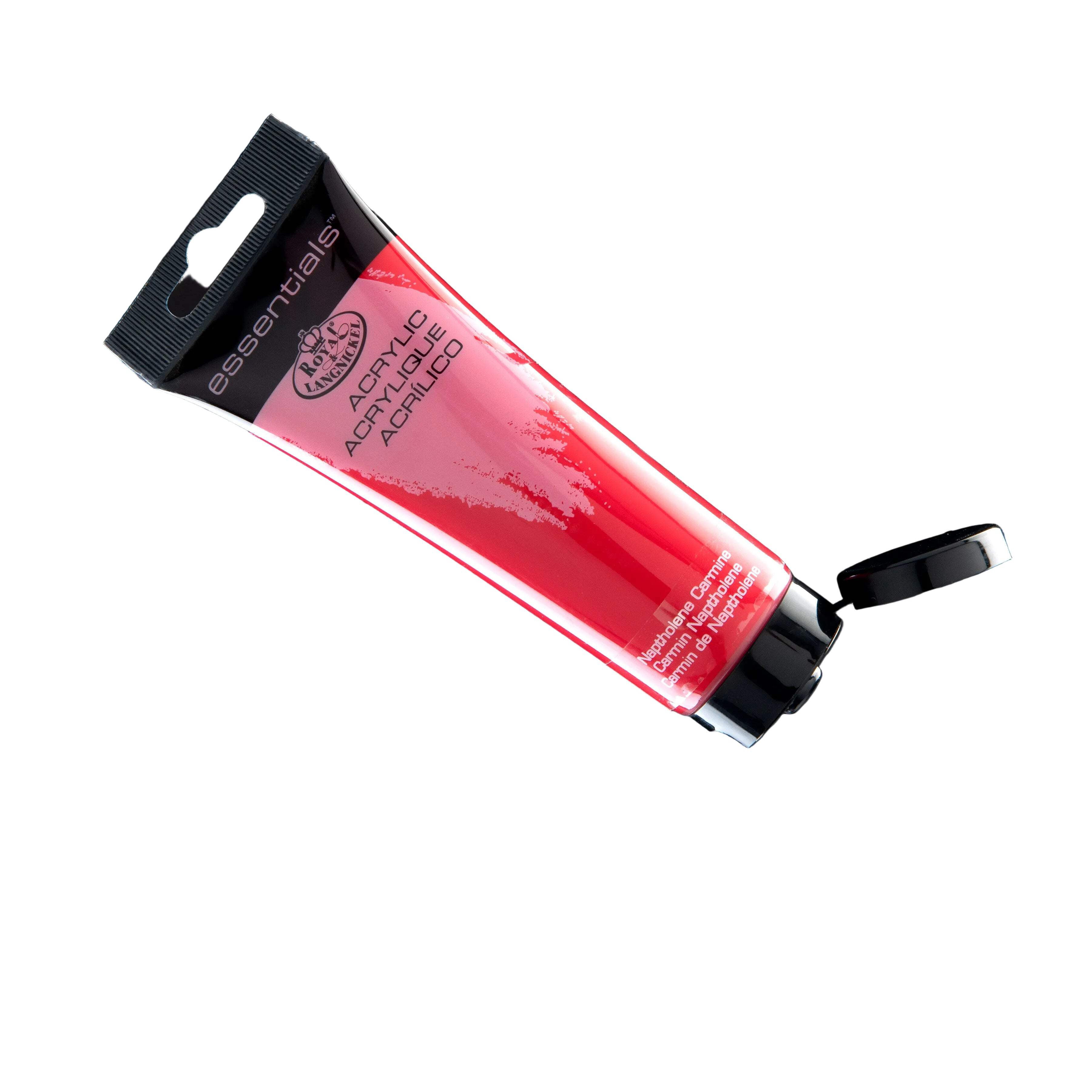(2 pack) Royal & Langnickel Essentials 120ml Naptholene Carmine Artist Acrylic Paint