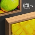 thumbnail image 4 of wall26 Framed Canvas Print Wall Art Set Papaya Pomegranate Apple Berry Variety Food Kitchen &amp; Cooking Photography Realism Decorative Colorful for Living Room, Bedroom, Office - 16"x24"x, 4 of 5