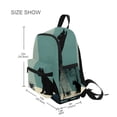 thumbnail image 3 of FORMRS School Backpack with Front Zippered Pocket 12" Student Travel Daypack, Black Cat, 3 of 6