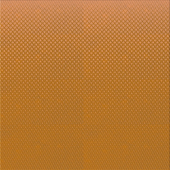 Ahgly Company Machine Washable Indoor Square Transitional Dark Orange Area Rugs, 6' Square