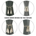 thumbnail image 4 of 4 Pcs Curtain Handmade Tiebacks Decorative Curtain Tiebacks Ropes Tie-Backs Curtain Holdbacks with Tassel for Home and office Window Drapery, 4 of 5