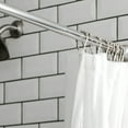 Spring Tension Curtain Rod Shower Extendable Rail Black Rods Nodrilling Pole Wallpaper Resin