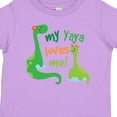 thumbnail image 4 of Inktastic My Yaya Loves Me Grandson Dinosaur Boys Toddler T-Shirt, 4 of 5
