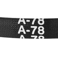 thumbnail image 4 of Uxcell 77.99" V Belt Inner Length Industrial Transmission Belt Rubber Black 1pcs, 4 of 5