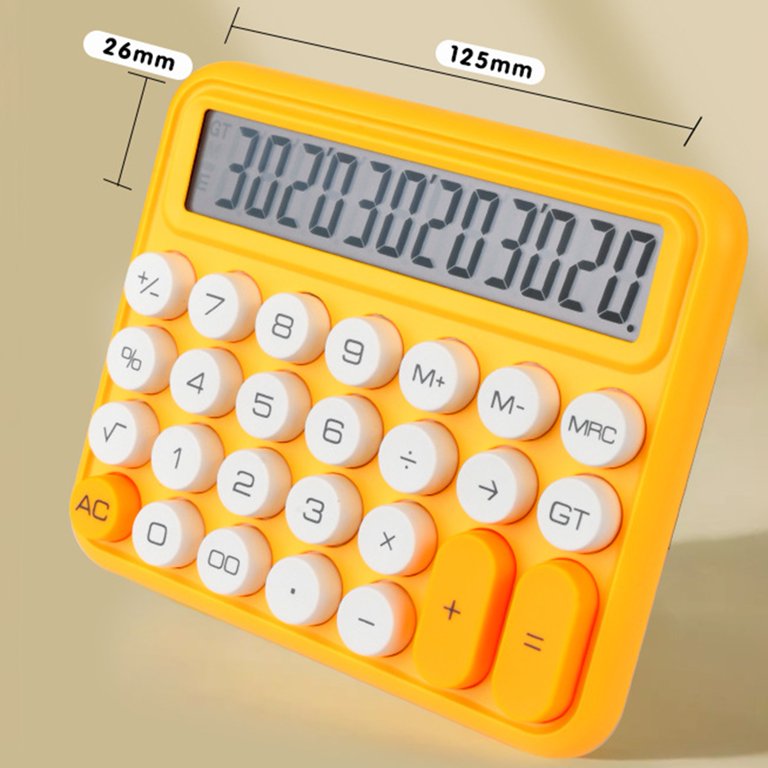 bobasndm Typewriter-style Calculator Mechanical Calculator 12