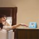 thumbnail image 5 of LED Display Electronic Clock with Day and Date Stereo Digital Display Snooze Alarm Clock Indoor Temp, 5 of 5