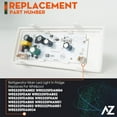 thumbnail image 3 of LED Light In Fridge Replaces For Whirlpool WRS325FDAW04 WRS325FDAW02 WRS325FDAM04 WRS322FNAM01, 3 of 6
