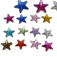 thumbnail image 2 of EOEMY 500 Mixed Color Acrylic Flatback Star Rhinestone Gems 10mm Diy Embellishments, 2 of 5
