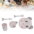 thumbnail image 1 of Grip Baby Plates, Secure Grip Toddler Plates 100 Celsius Panda Shape  for Parties, 1 of 8
