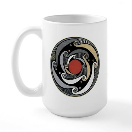 

CafePress - MIMBRES FOUR WINDS BOWL Large Mug - 15 oz Ceramic Large Mug