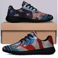 thumbnail image 3 of Patriot Day 911 We Will Never Never Forget Memorial Shoes Sneakers Black Size 5, 3 of 7