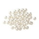 thumbnail image 4 of 100 cuentas con agujeros hechas a mano, bolas de abalorios, cuentas espaciadoras blancas para manualidades. 6mm, 4 of 9