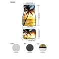 thumbnail image 7 of Renewold Hawaiian Palm Tree Gold Blue Automotive Car Floor Mat for Car SUV Truck Auto Floor Mats 4 Pcs Universal Fit, Auto Interior Accessories Car Interior Decoration, 7 of 7