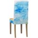 thumbnail image 2 of Funda Protectora para Silla ABPHQTO Acuarela Playa Estrellas de Mar Conchas Marinas Olas de la Costa Juego de 1, 2 of 4