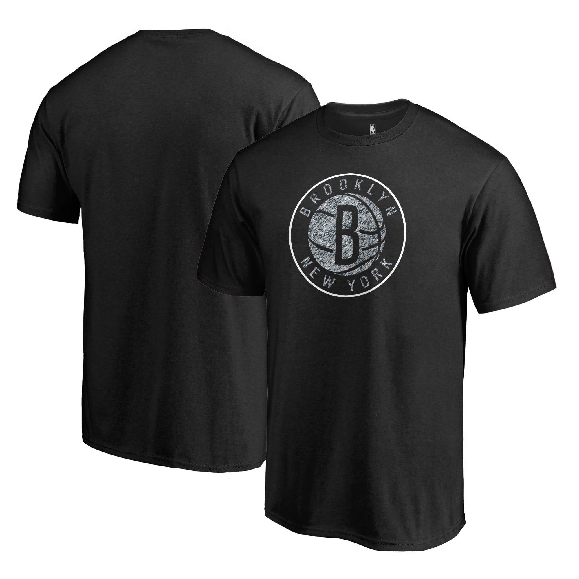 Brooklyn Nets Fanatics Branded Static Logo T-Shirt - Black - Walmart ...