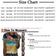 thumbnail image 3 of Blusa de manga corta con cuello redondo y estampado de cremallera de verano de moda informal para mujer Pompotops  hkajfhjk469251, 3 of 5