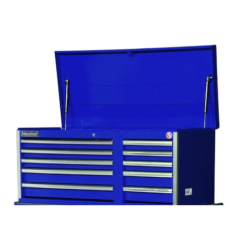 International VRT-4210BK 42 in. 10 Drawer Tool Chest Black