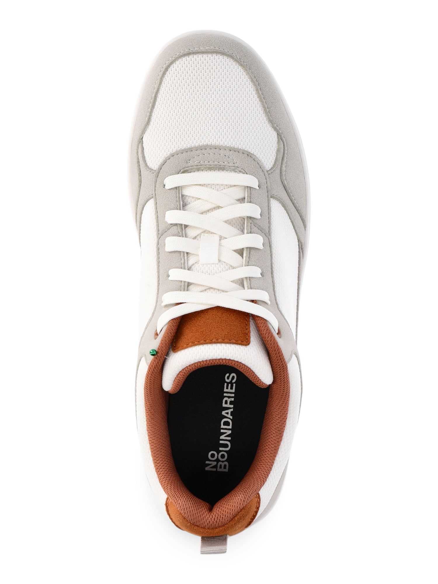 No Boundaries Classic Skate Low Top Sneakers, Men's
