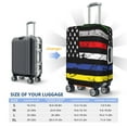 thumbnail image 4 of Honeii American Flag Elastic Luggage Cover, featuring double-sided printing, is the ideal companion for travel, business trips, and daily use(not included suitcase )-Large, 4 of 7