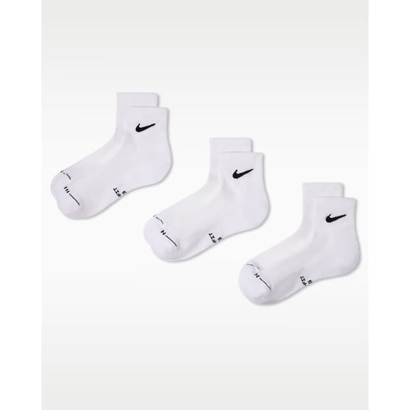 Nike Everyday Elevated Ankle Socks (3 Pairs)