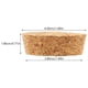 thumbnail image 2 of 20 tapones de corcho de madera natural, repuesto reutilizable para botellas., 2 of 7