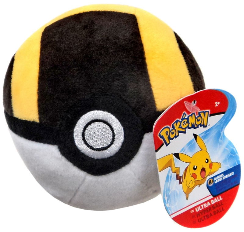 Pokemon Pokeball Ultra Ball Plush - Walmart.com