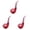Red 3PCS, variant on Squeaky Dog Toys For Large Dogs PipeToy Giggles Dog Toy Giggle Puff Stick Toys With A Set Stuffed Dog Toys Interactive For Small Medium Large Dogs
