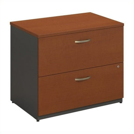 Scranton & Co 36W 2 Drawer Lateral File in Auburn Maple