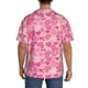 thumbnail image 3 of Fotbe Love Camisa Estampada de Manga Corta para Hombre, Casual de Verano, Estilo Playero, Sin Arrugas-X-Large, 3 of 5