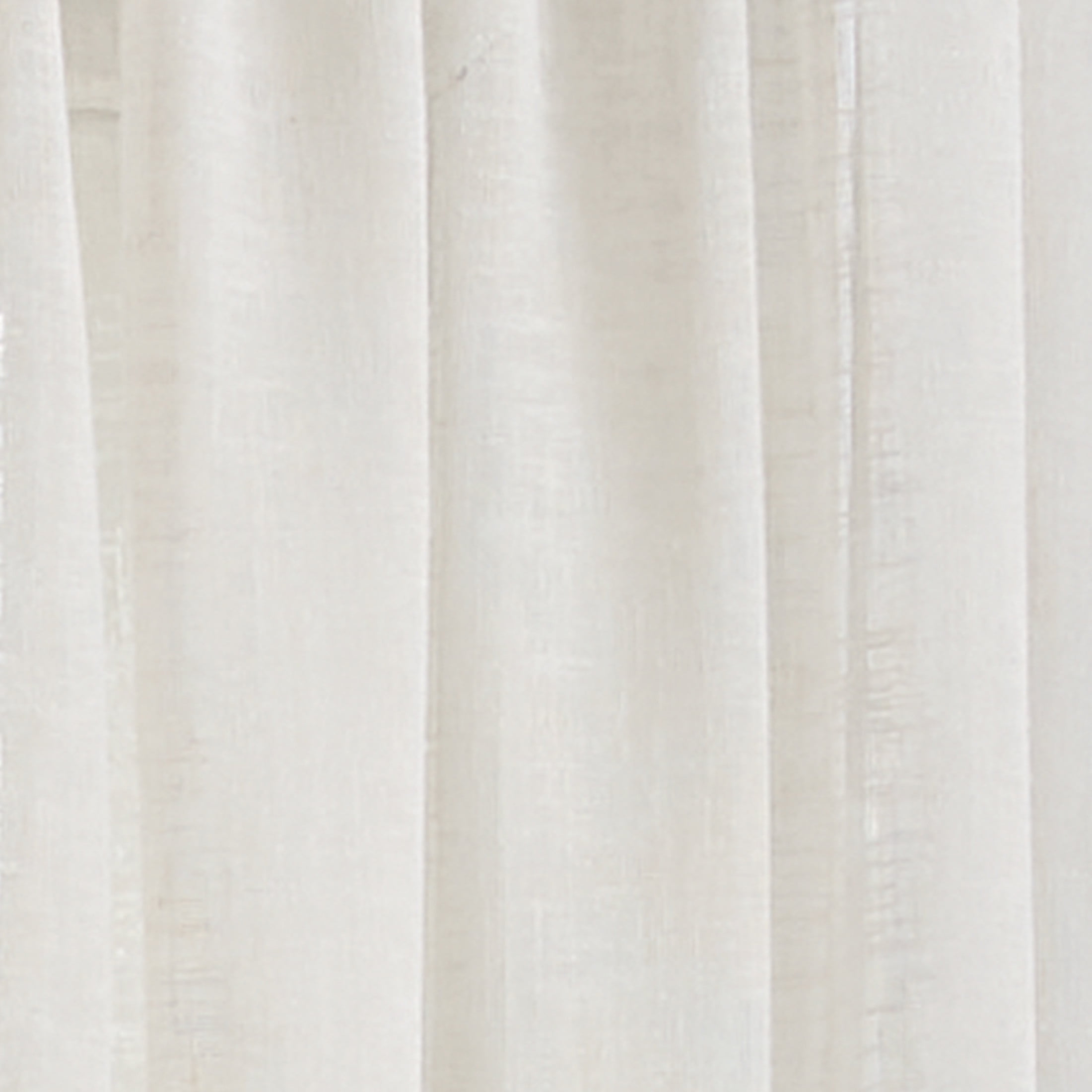 Mainstays Bel Air Indoor Curtain Single Panel, Pole Top, Papyrus Beige, Polyester, 50"W x 84'L, Adult