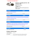 thumbnail image 2 of Clutch Kit - Compatible with 1996 - 1999 Chevy C1500 1997 1998, 2 of 2