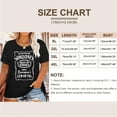 thumbnail image 4 of XCHQRTI Tennessee Whiskey Womens Tshirt Plus Graphic Tees Oversized Sweet As Strawberry Wine Shirt, 4 of 6