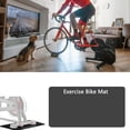 thumbnail image 6 of 2Pcs Thick Gym Equipment Mat Floor Protector Exercise Bike Trainer Mat Nonslip Elliptically Treadmill Pad Easy to Use, 6 of 7