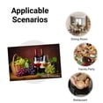 thumbnail image 5 of Joocar Wine And Grapes Design Table Mats Set Of 4 For Home Kitchen Table Decor 12x18 inch, 5 of 5