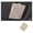 Gray, variant on Strong PU Leather Car Sun Visors Wallet with Double Layer Card Pockets & Eyewears Storage for Drives Licenses & Cash Use