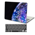 thumbnail image 3 of KSK KAISHEK Only for Old MacBook Air 13" Case 2017 - 2010 Rel. Model A1369/A1466, Plastic Hard Protective Shell Case Cover + Black Keyboard Cover, Purple series 0523, 3 of 5