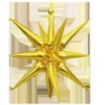 thumbnail image 1 of Globo de película de aluminio con forma de estrella explosiva de 22 pulgadas y 27 pulgadas para decoración de fiesta de cumpleaños, arreglo de adorno de estrella, 1 of 1