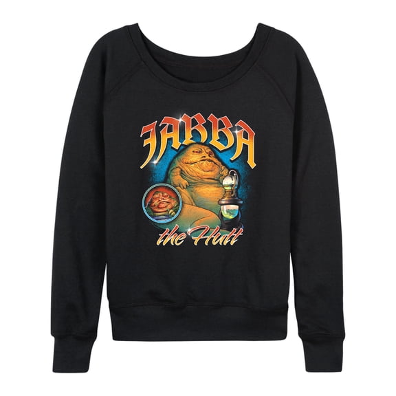 Star Wars - Jabba The Hut - Women's French Terry Pullover Sweatshirt