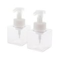 thumbnail image 4 of Botellas de bomba de espuma Yuyangstore 250 ml cuadradas para baño cocina Frasco cuadrado de la bomba, 4 of 8