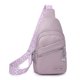 thumbnail image 1 of Bolso Pecho para Mujer Correa Ajustable para El Hombro Monedero para Niñas Color Sólido (púrpura), 1 of 9