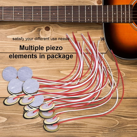 Piezo Disc, Copper High Sensitivity Drum Trigger Disc, Simple ...