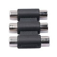 thumbnail image 5 of Deyuer 3 RCA AV Audio Video Female to Female Coupler Adapter Extension Cable Component, 5 of 6