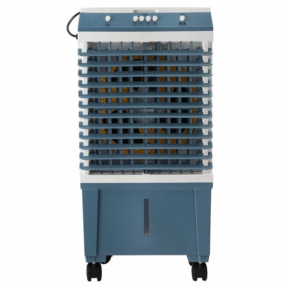 Evaporative Cooler 1400 CFM - Portable Swamp Cooler, 5 Gal, 550 Sq Ft, 84° Oscillation, 3 Speed Indoor Outdoor Air Cooler