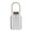 Silver, variant on Key Storage Box with Lock and Hook 4 Digit Combination Password Code Safe Zinc Alloy Weatherproof ,Multiple Options Available