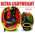 thumbnail image 4 of Franklin Sports Neo-Grip Kids Teeball Glove + Ball Set, 9 in, Red, Left Hand Throw, 4 of 9