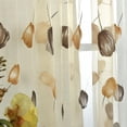 thumbnail image 4 of EXTRA 15% OFF Tulip Floral Voile Sheer Window Curtains Rod Pocket Curtains for Girls Living Room Tulip Drapes Window Treatment 1 Panel, 4 of 8